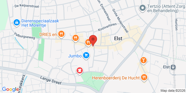 Locatie op kaart