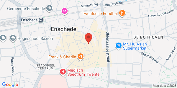 Locatie op kaart