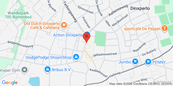 Locatie op kaart