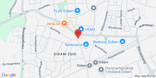 Locatie op kaart