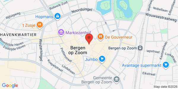 Locatie op kaart