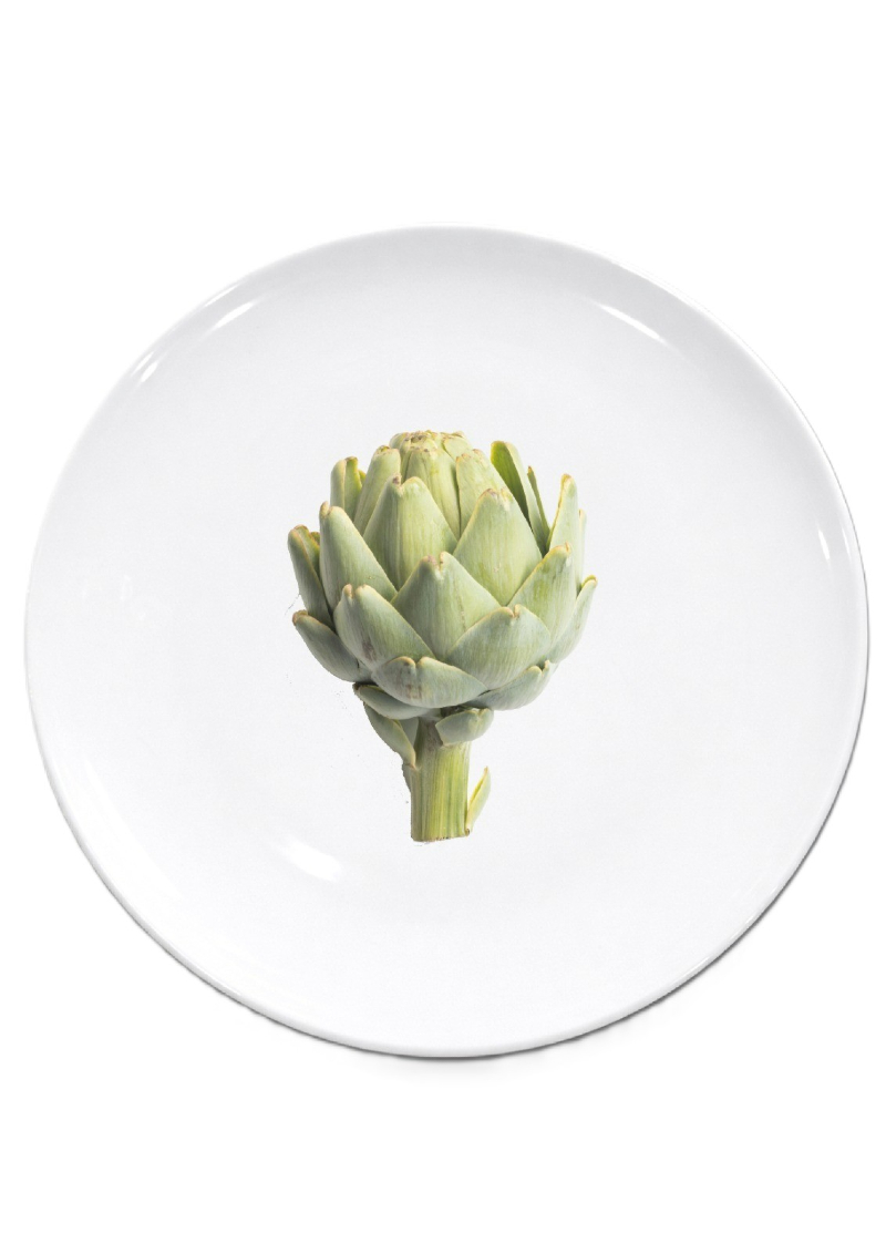 (Wand)Bord met afbeelding artisjok