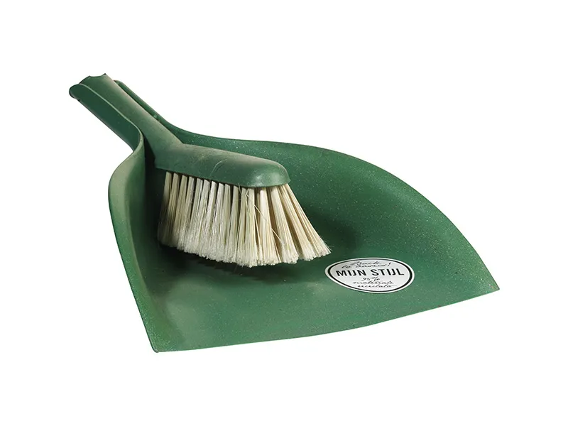 Veger en blik 95% recycled materiaal maat L