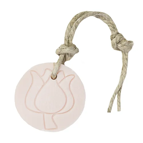 Hanger tulp 70 gram licht roze parfum mille Fleur